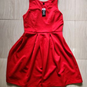 AARA Women's Red Dress