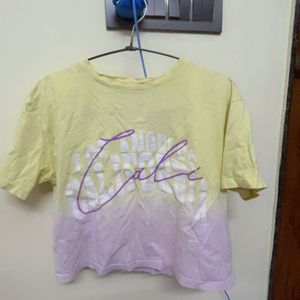 Printed Tie Dye T Shirt