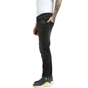 Jack & Jones - Grey Low Rise Glenn Slim Jeans