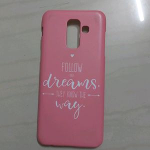 Freebie: Pink Samsung Galaxy J8 back cover