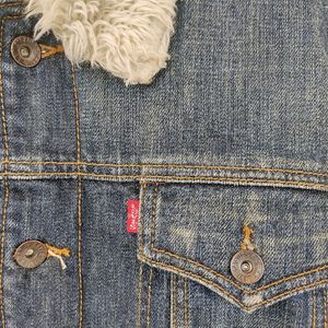 Levi's Premium Sherpa Trucker Denim Jacket