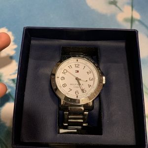 Tommy Hilfiger Silver Watch For Women