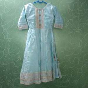 Blue Kurta Sett