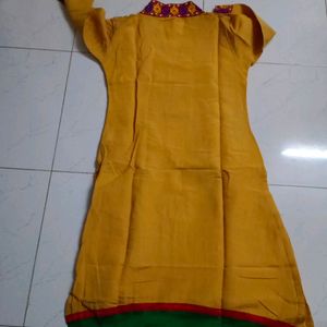 Yellow Kurti