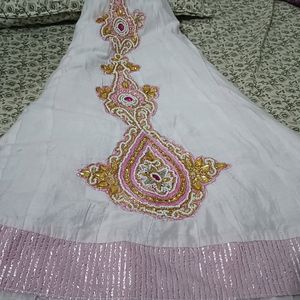 Very Pretty Anarkali Frock With Bottom