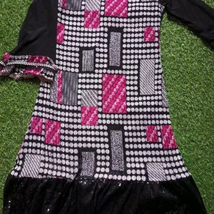 Vintage 80's Flare Hand Dress