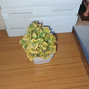 Artificial Flower Pot