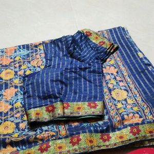 Banarasi Silk Saree With Blouse