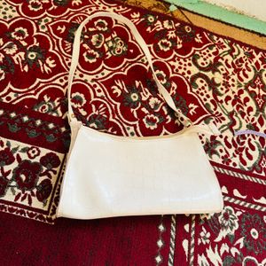 White Small Sling Bag