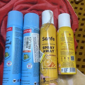 Combo 4 Hair Removal Sprays