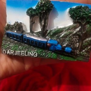 Beautiful Darjeeling Toy Train Fridge Magnet