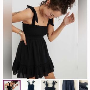 Black Cotton Dress