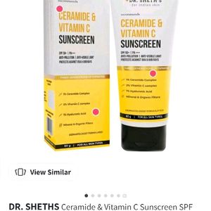 Dr Seth Vitamin 80 G Big Size Sunscreen Spf 50+