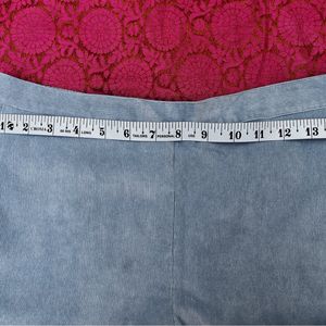 Women's Sleek Corduroy Short Length Pant