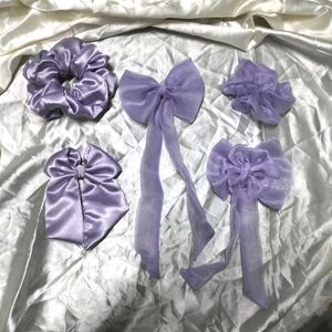 Lavender Combo  (Hair Accessories)🎊🎉