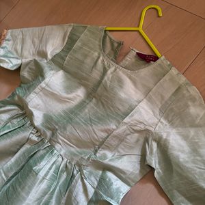 BRAND New Green Flared Dress