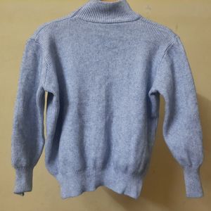 Pastel Pale Blue Turtleneck Sweater. 1500 Coins.