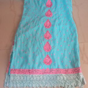 Full Heavy Work Front Back Kurta