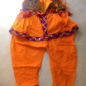 New 3-4/5 Years Boys Traditional Garba Dress Set.