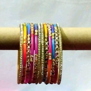 Multicolor Bangle Set