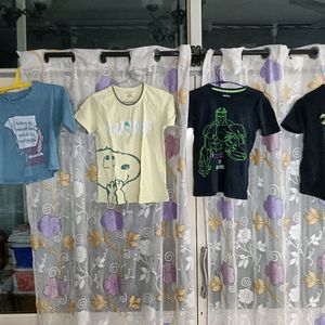 Combo 4 T Shirt For Girls