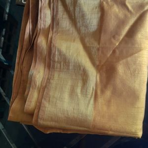 Kasav Yellow Saree