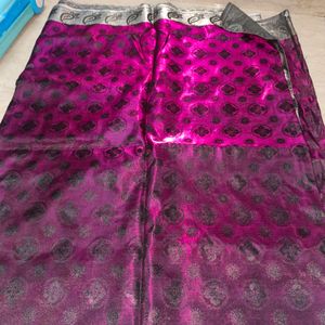 Magenta Saree