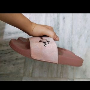 Pink Benetton Slippers