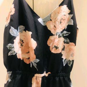 Forever 21 Floral Blogger Style Jumpsuit