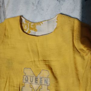 Yellow Women Top