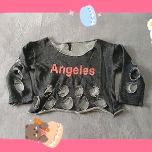 Stylish Punk Crop Top ⛓️