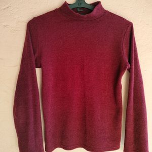 Maroon Sweater