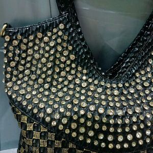 Imported Hand Bags With Diamonds