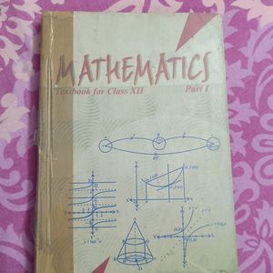 12th Class NCERT Maths Textbook