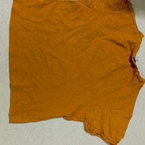 Mustard Tinsel Colour Changing Top