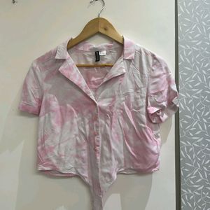 H&M Cropped Shirt