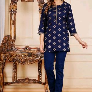 New/Unused Beautiful Embroidered Short Kurti