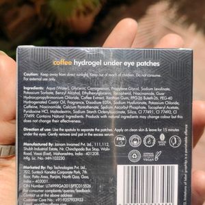 M Caffeine Coffee Hydrogel Under Eye Patches