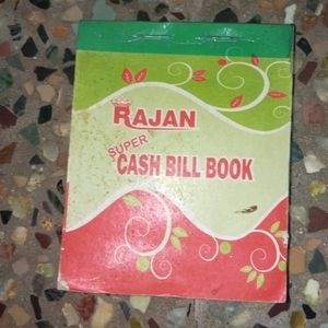 Cash Bill Book