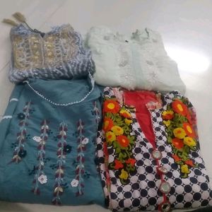 4 Kurtis Price Per Piece