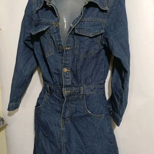 DENIM DRESS