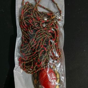 Red Pendant Necklace