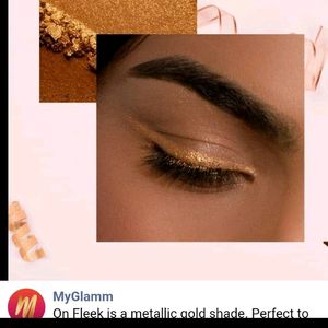 🆕Myglamm Gold Metallic Eyeliner Pencil