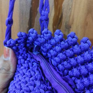 Crochet Hand Bag