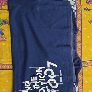 Being Human M Size Blue Colour Half Sleeve T Shirt