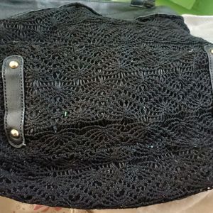 Branded Crochet Purse