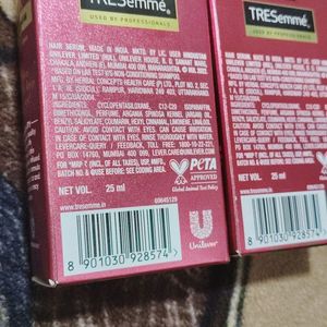 LESS DELIVERY COMBO OF TRESEMME SERUM