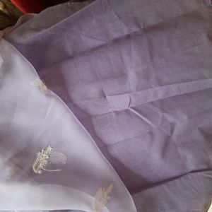 Lavender Georgette Kurta