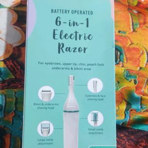 6-in-1 Electric Razor