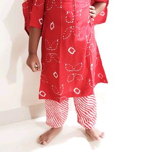 Kurti Bottom Duppata Mask Set